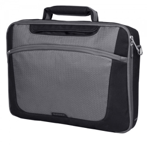 Сумка для ноутбука PON-301BK чорно-сіра 15.4-16 ''
