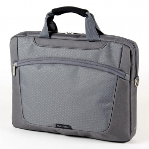 Сумка для ноутбука PON-318GP серая 16"