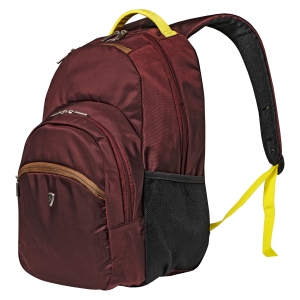 Рюкзак для ноутбука PON-391OR бордово-жовтий 15-16 ''